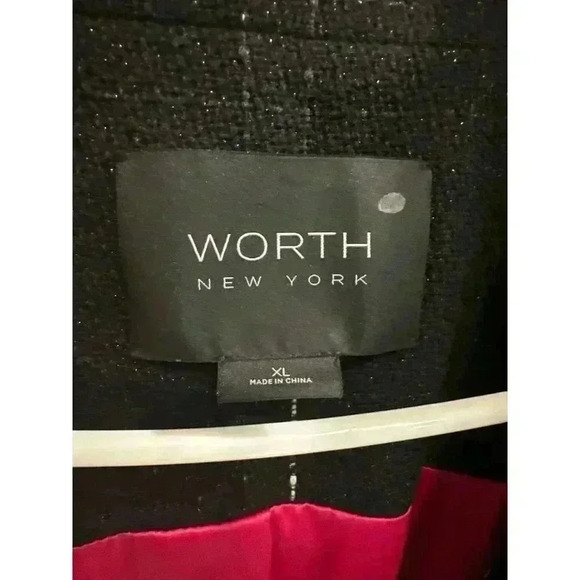 Worth New York Wool Blend Coat Size XL, NWT - Picture 4 of 8